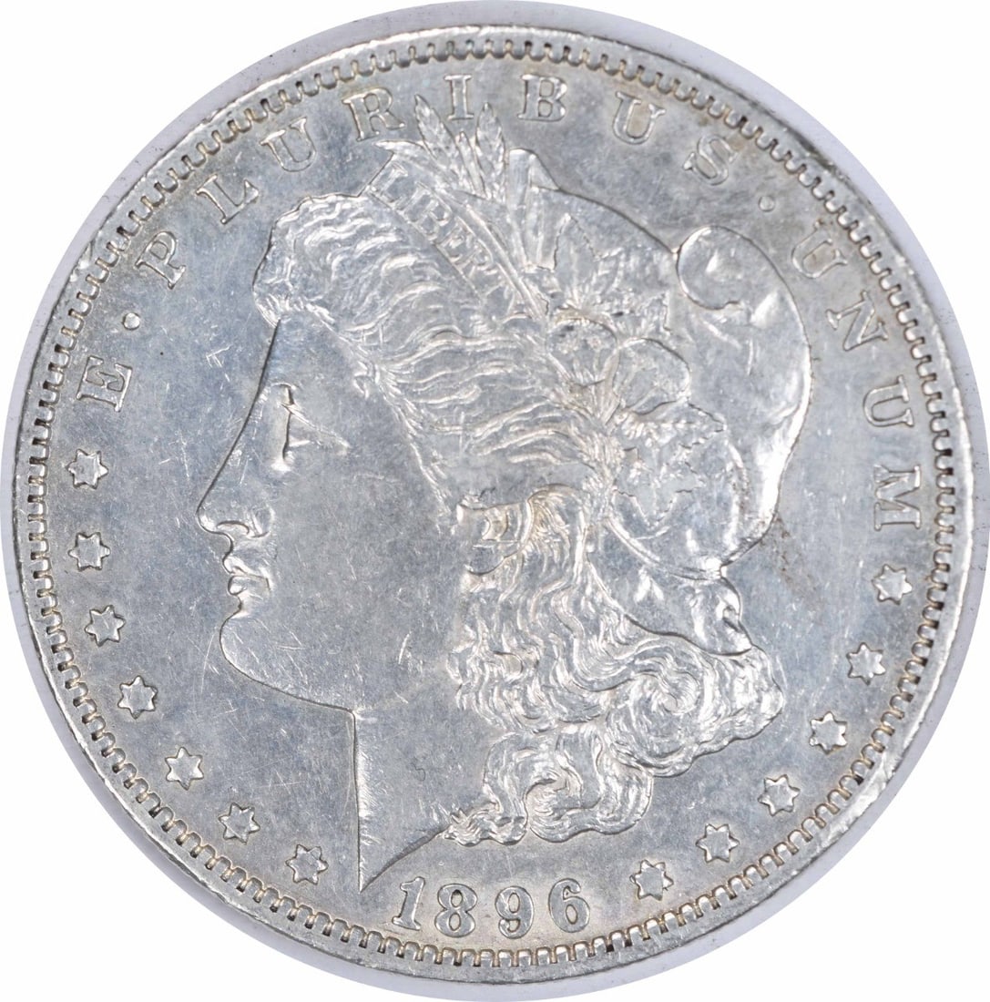 1896-O Morgan Silver Dollar EF Uncertified: 1896-O Morgan Silver Dollar EF Uncertified The 1896-O Morgan Silver Dollar EF Uncertified boasts an impressive EF grade, indicating excellent condition with minimal wear. This circulated coin features