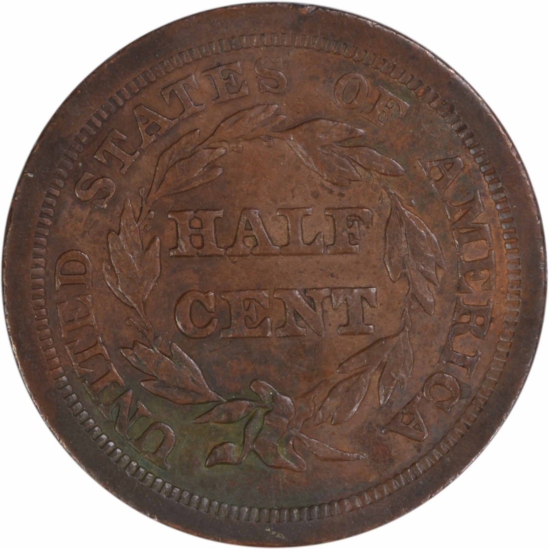 Half Cent EF Uncertified - 2