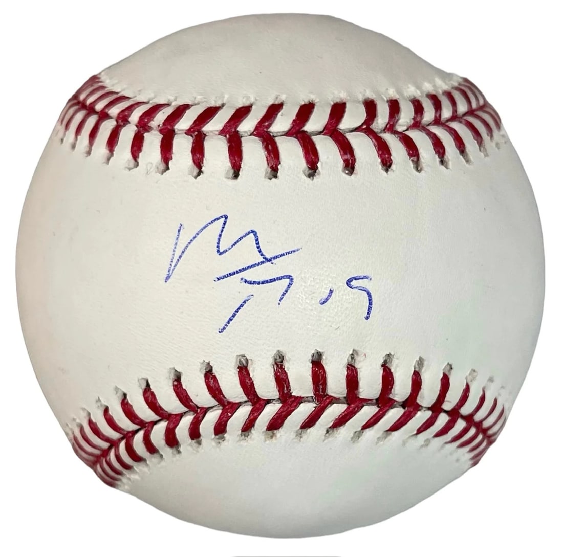 Matthew Tkachuk Autographed Official Major League Baseball (BAS): Matthew Tkachuk Autographed Official Major League Baseball (BAS) Signed in blue pen across the sweet spot, Matthew Tkachuk's autograph adds a unique touch to this official Major League Baseball. The B