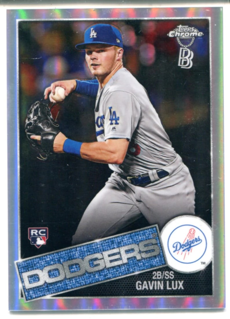 Gavin Lux 2020 Bowman Chrome Rookie Card: Gavin Lux 2020 Bowman Chrome Rookie Card Gavin Lux 2020 Bowman Chrome Rookie Card #85TC-5 is a highly sought-after collectible featuring the rookie card of Gavin Lux, a talented baseball player. This 