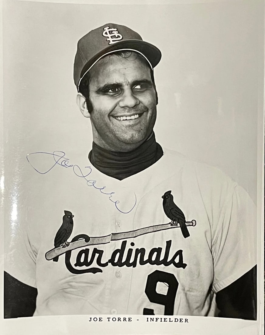 Joe Torre Autographed 8x10 Baseball Photo (1 of 1)