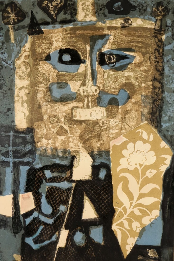 Authentic King lithograph signed Ed blue black and 1956 Clave Antoni: Authentic King lithograph signed Ed blue black and 1956 Clave Antoni Item Specifics: Unit Of Sale: Single-Piece Work Artist: ANTONI CLAVE Type: Print Size: Medium (up to 36in.) Color: Multi-Color Mate