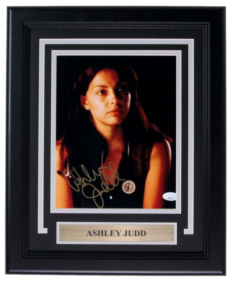 Ashley Judd Actress Signed/ Autographed 8x10 Photo Framed JSA 155608: Ashley Judd Actress Signed/ Autographed 8x10 Photo Framed JSA 155608 Item Specifics: Industry: Movies Original/Reproduction: Original Autograph Authentication: JSA Product Disclaimer: Not affiliated w