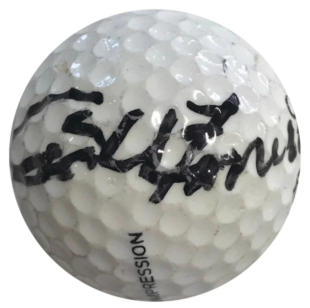 Bill Farrell Autographed Pinnacle 6 Golf Ball: Bill Farrell Autographed Pinnacle 6 Golf Ball Signed in black sharpie by Bill Farrell, this Pinnacle 6 Golf Ball bears the mark of a notable figure in golf. The autograph adds a unique touch to the ba