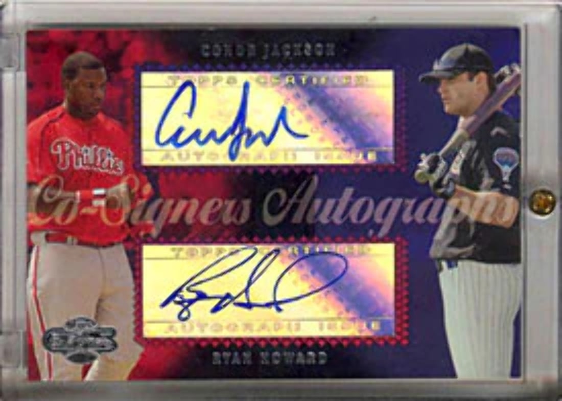 Co-signers Autographs Card Topps Jackson Ryan Coner & Howard #CS-62 2006 (1 of 1)