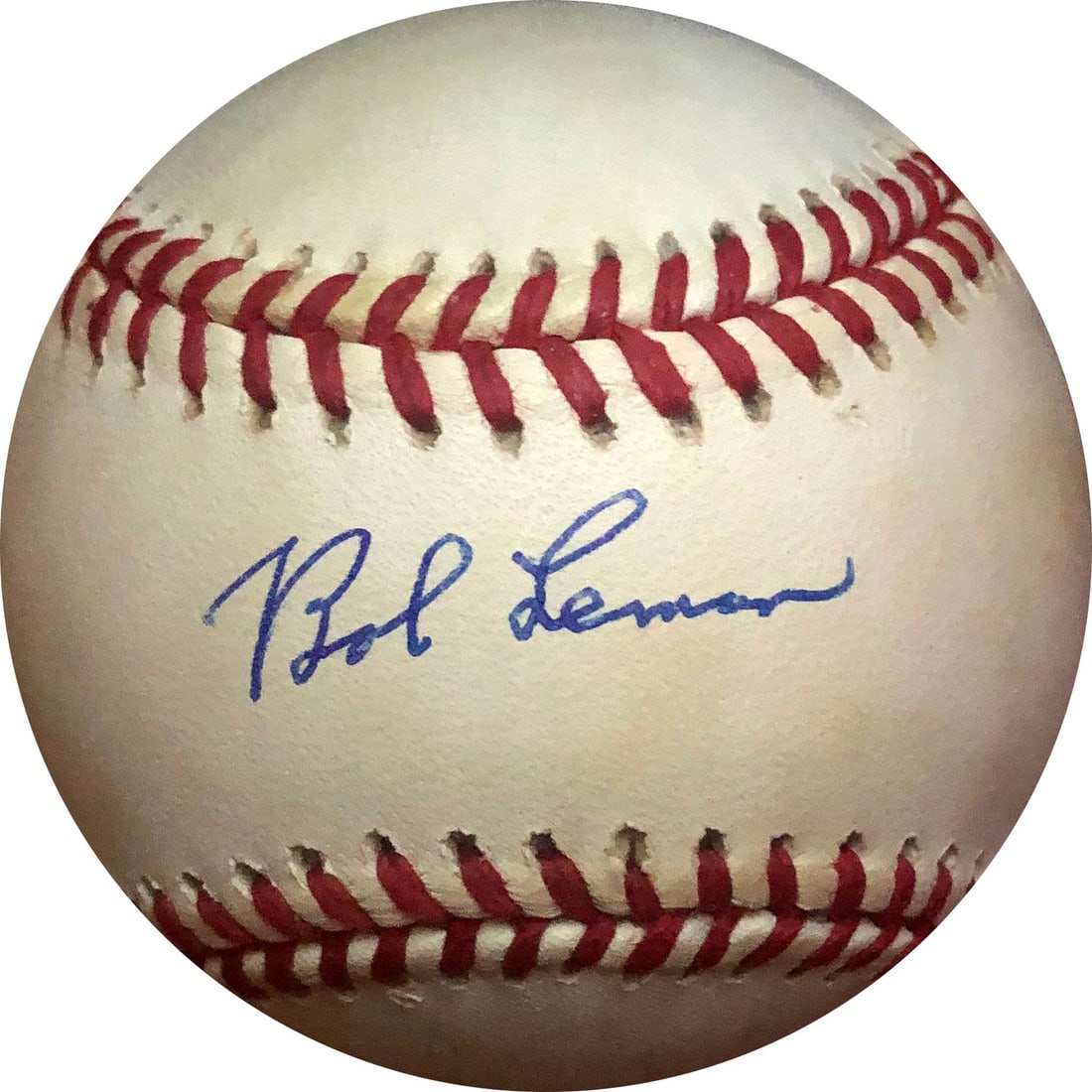 Autographed Baseball by Bob Lemon (JSA) (1 of 2)