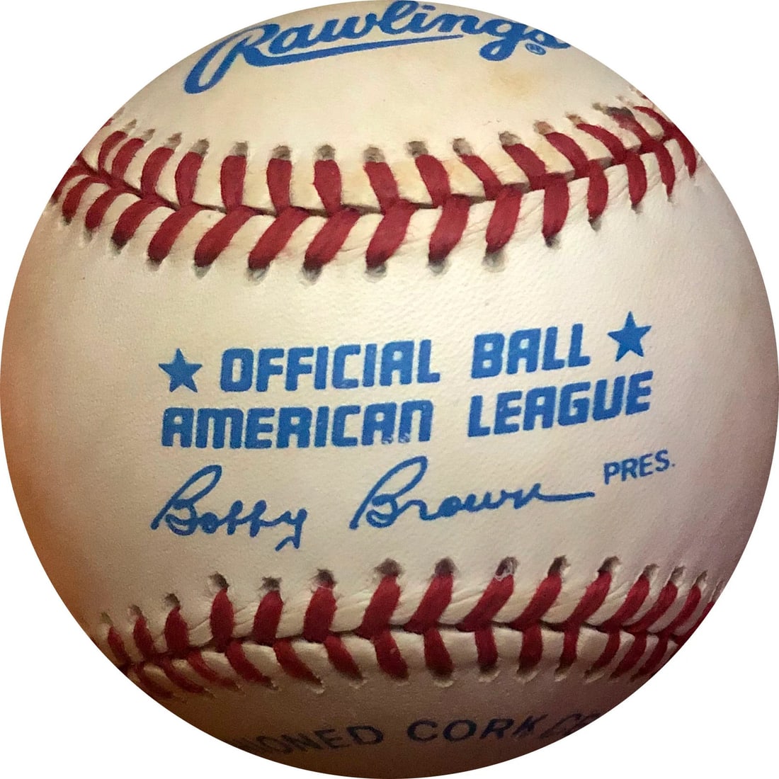 Autographed Baseball by Bob Lemon (JSA) - 2