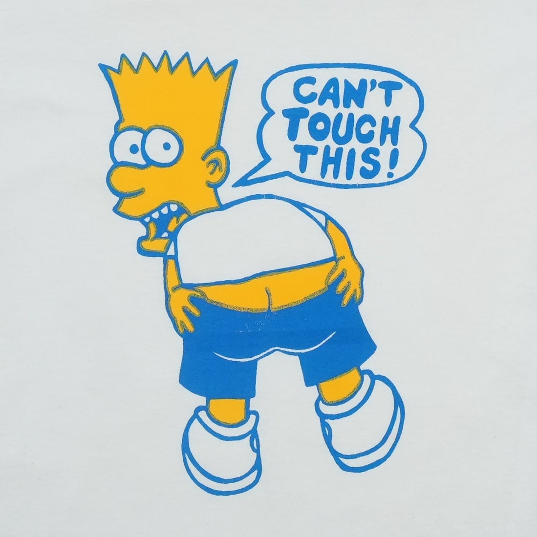 1990 Bart Simpson Can't Touch This Shirt - 3