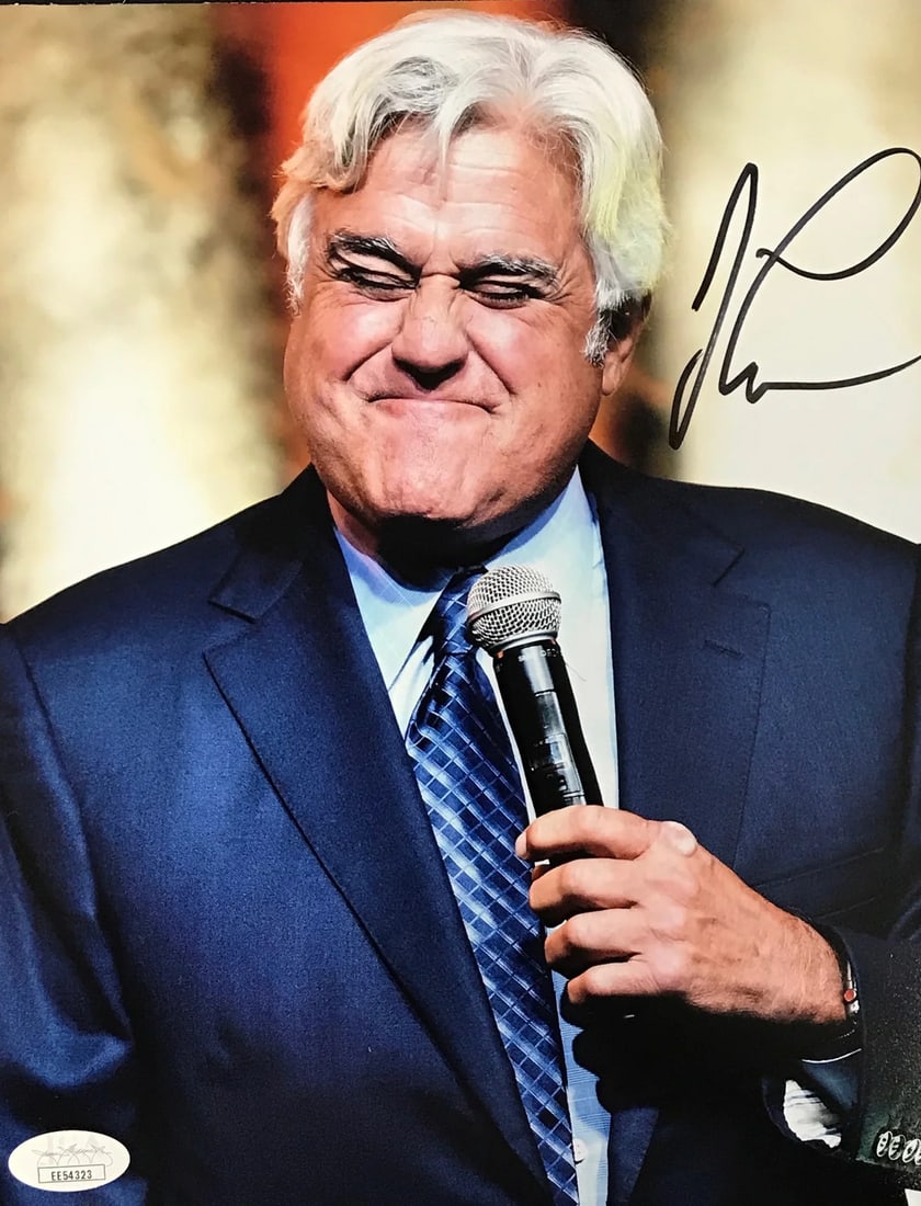 Jay Leno Autographed Photo JSA