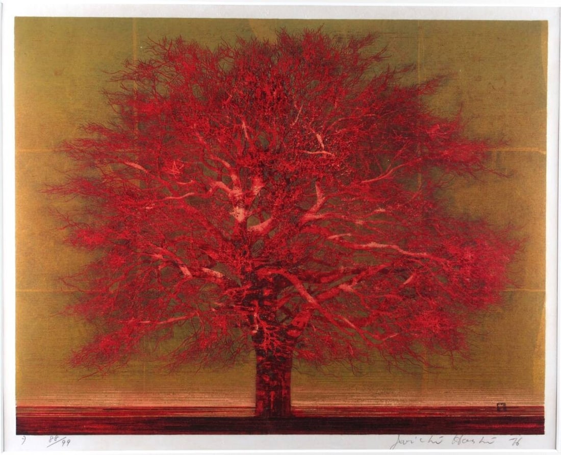 Joichi Hoshi Evening 1976 Japanese Woodblock Print Hand Signed Framed ED88/ 99: Joichi Hoshi Evening 1976 Japanese Woodblock Print Hand Signed Framed ED88/ 99 Item Specifics: Artist: Joichi Hoshi Signed By: Joichi Hoshi Size: Medium Signed: Yes Material: Paper Original/Licensed R