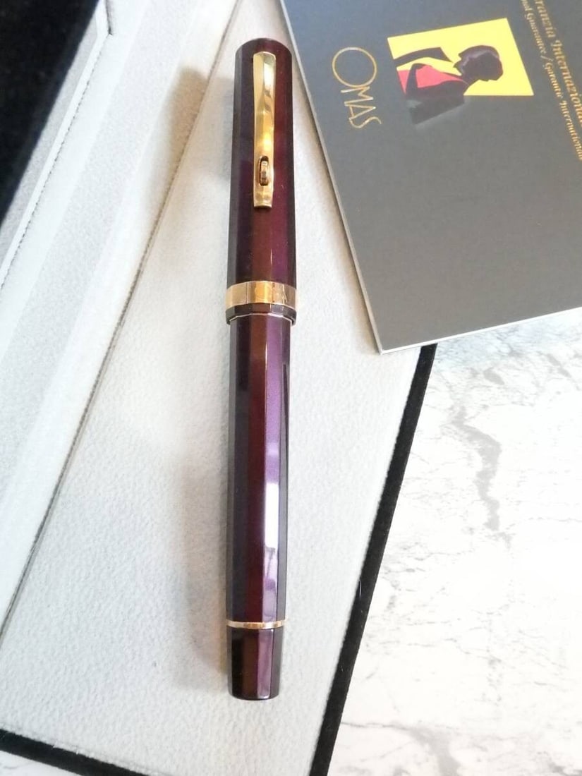Omas Alti Italiana Fountain Pen Rose Solid Gold 18K750 EF Nib Near Mint: Omas Alti Italiana Fountain Pen Rose Solid Gold 18K750 EF Nib Near Mint Item Specifics: Brand: PILOT Ink Color: NA Material: NA Product Disclaimer: Measurements approximate; colors may vary due to lig