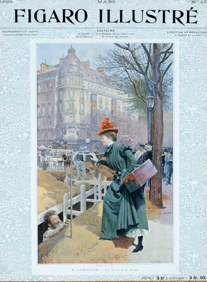 Le Trottin Paris By Lemeunier For Figaro Illustre 1898 Original Vintage Poster: Le Trottin Paris By Lemeunier For Figaro Illustre 1898 Original Vintage Poster Item Specifics: Artist: LEMEUNIER Style: Art Nouveau Date Of Creation: 1898 Year Of Production: 1898 Width (Inches): 12 S
