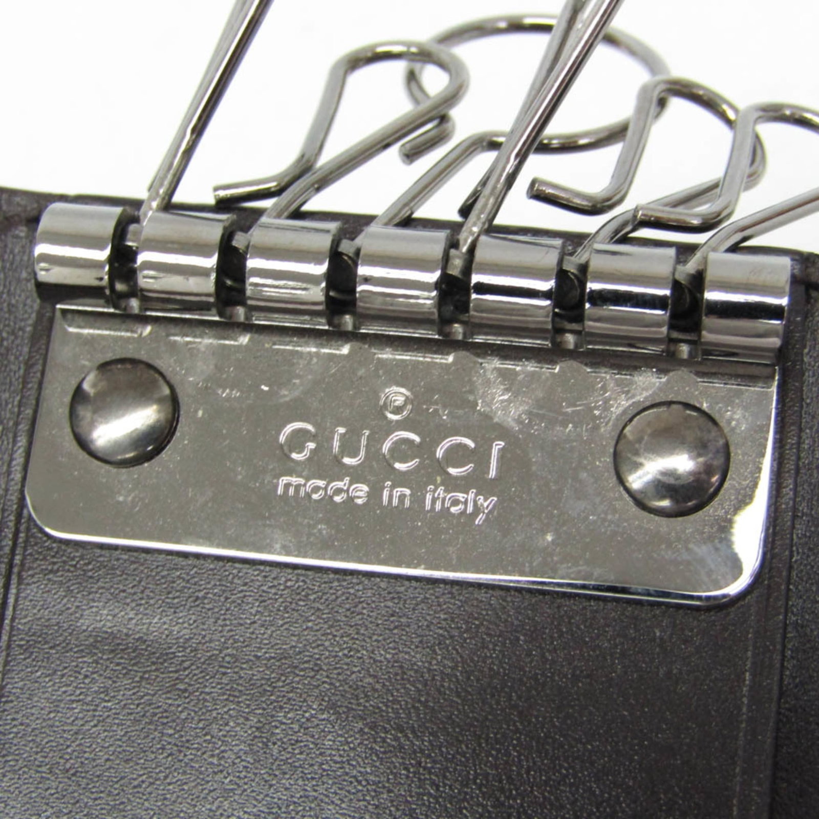 Keycase Leather Gucci - 9