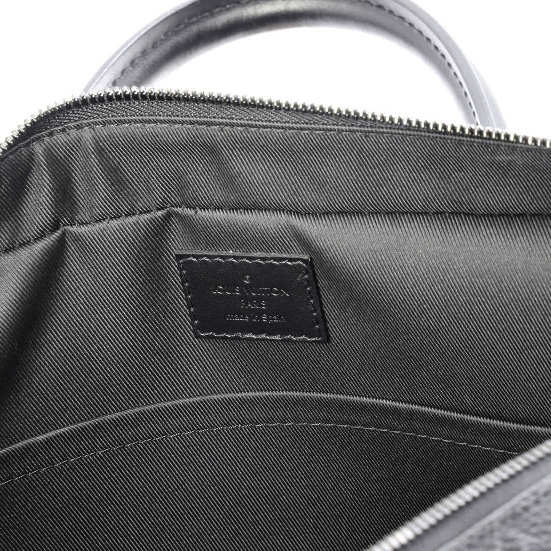 Canvas briefcase trunk with monogram eclipse Louis Vuitton soft - 6
