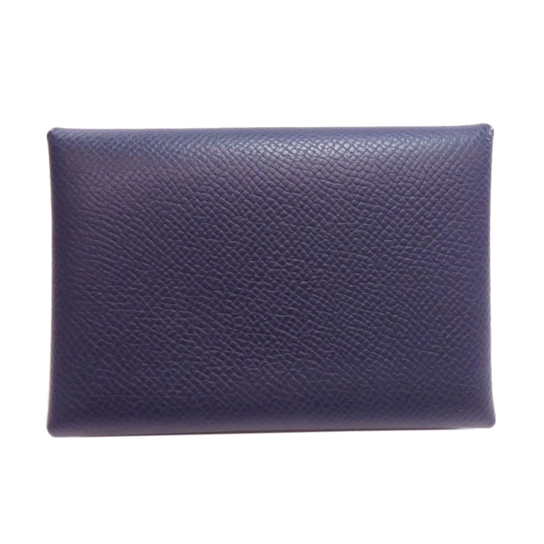 Card case Duo Hermes Epsom Calvi: Card case Duo Hermes Epsom Calvi The Card Case Duo Hermes Epsom Calvi features a navy exterior with a sophisticated design. This card case boasts the iconic Hermes style, made from high-quality Epsom 