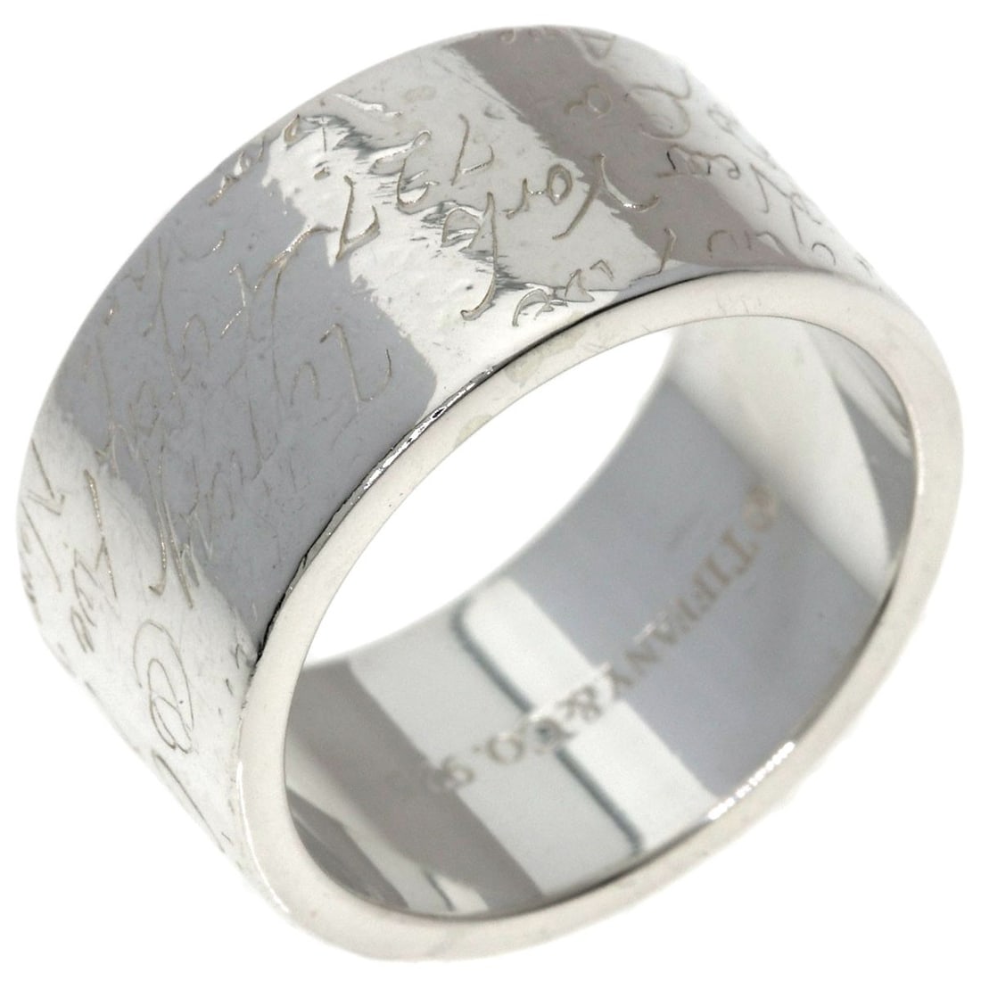 Notes Wide Ring Silver Tiffany - 2