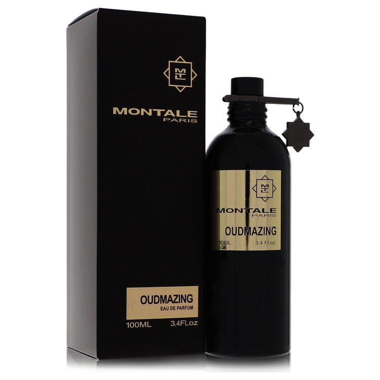 Montale Oudmazing by Montale Eau De Parfum Spray 3.4 oz: Montale Oudmazing by Montale Eau De Parfum Spray 3.4 oz Montale Oudmazing by Montale Eau De Parfum Spray 3.4 oz features a unique blend of orange, fig, agar wood, pear and bergamot notes that mingle f