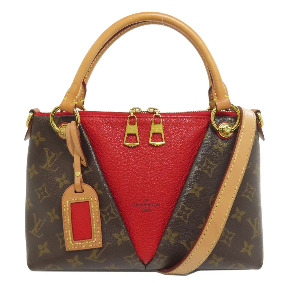Monogram Canvas Handbag Tote Vuitton Louis M43966 Bb: Monogram Canvas Handbag Tote Vuitton Louis M43966 Bb Brown Monogram Canvas Handbag Tote with Vuitton's iconic design. Made from high-quality monogram canvas, this handbag features the signature Louis 