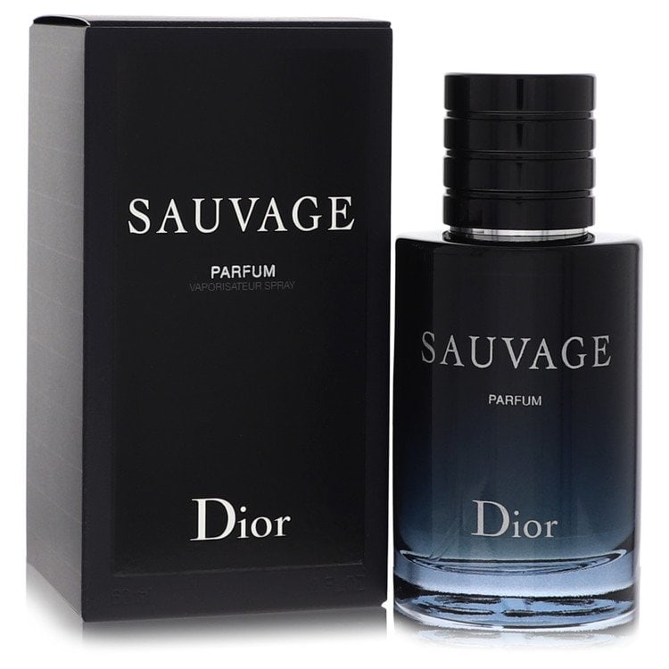 Sauvage by Christian Dior Parfum Spray 2 oz: Sauvage by Christian Dior Parfum Spray 2 oz Sauvage by Christian Dior Parfum Spray 2 oz unleashes your inner savage with its fresh, ferocious fragrance inspired by the wild open spaces of feral