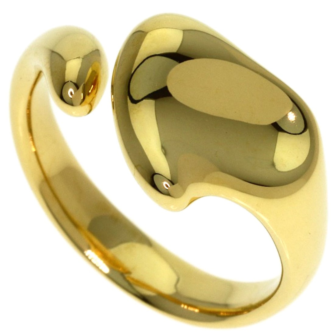 Tiffany and Co full heart ring k18 yellow gold: Tiffany and Co full heart ring k18 yellow gold K18 yellow gold Tiffany and Co full heart ring, a symbol of enduring love. This exquisite ring features a bold, full heart design crafted from high-quali