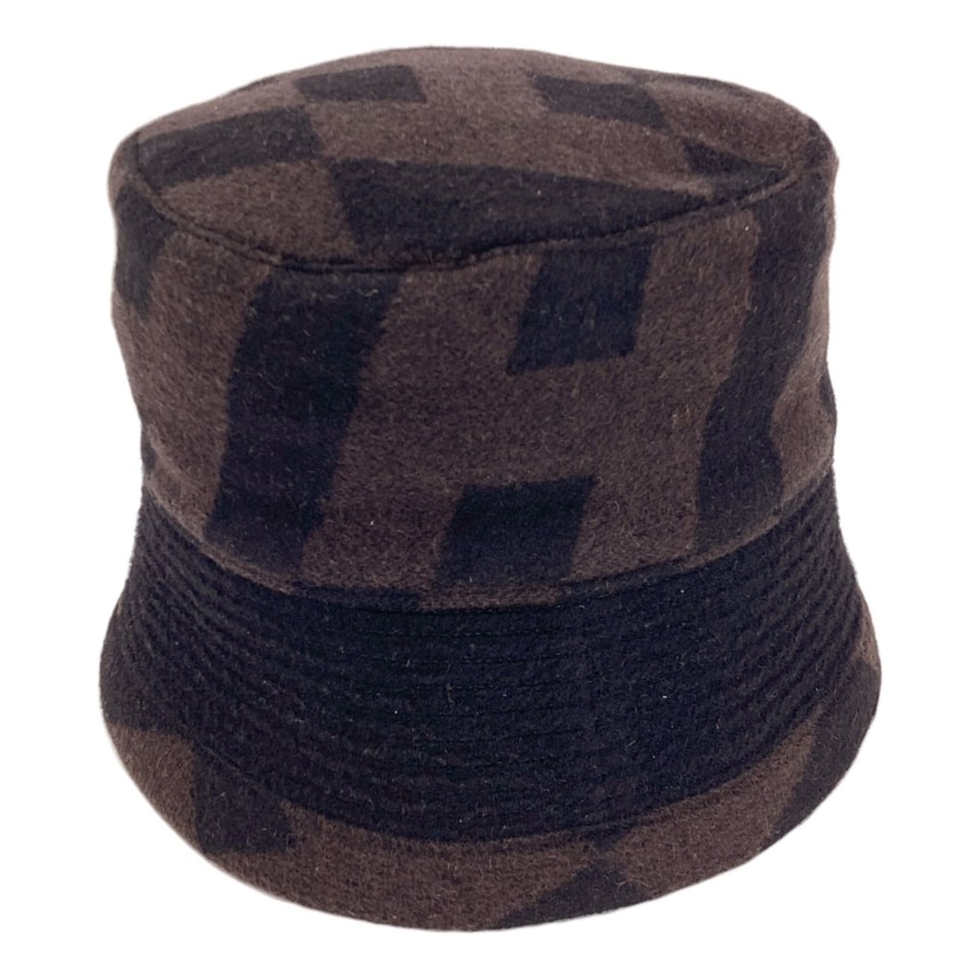 Hermes H Pattern Camel Hat Cloth - 2