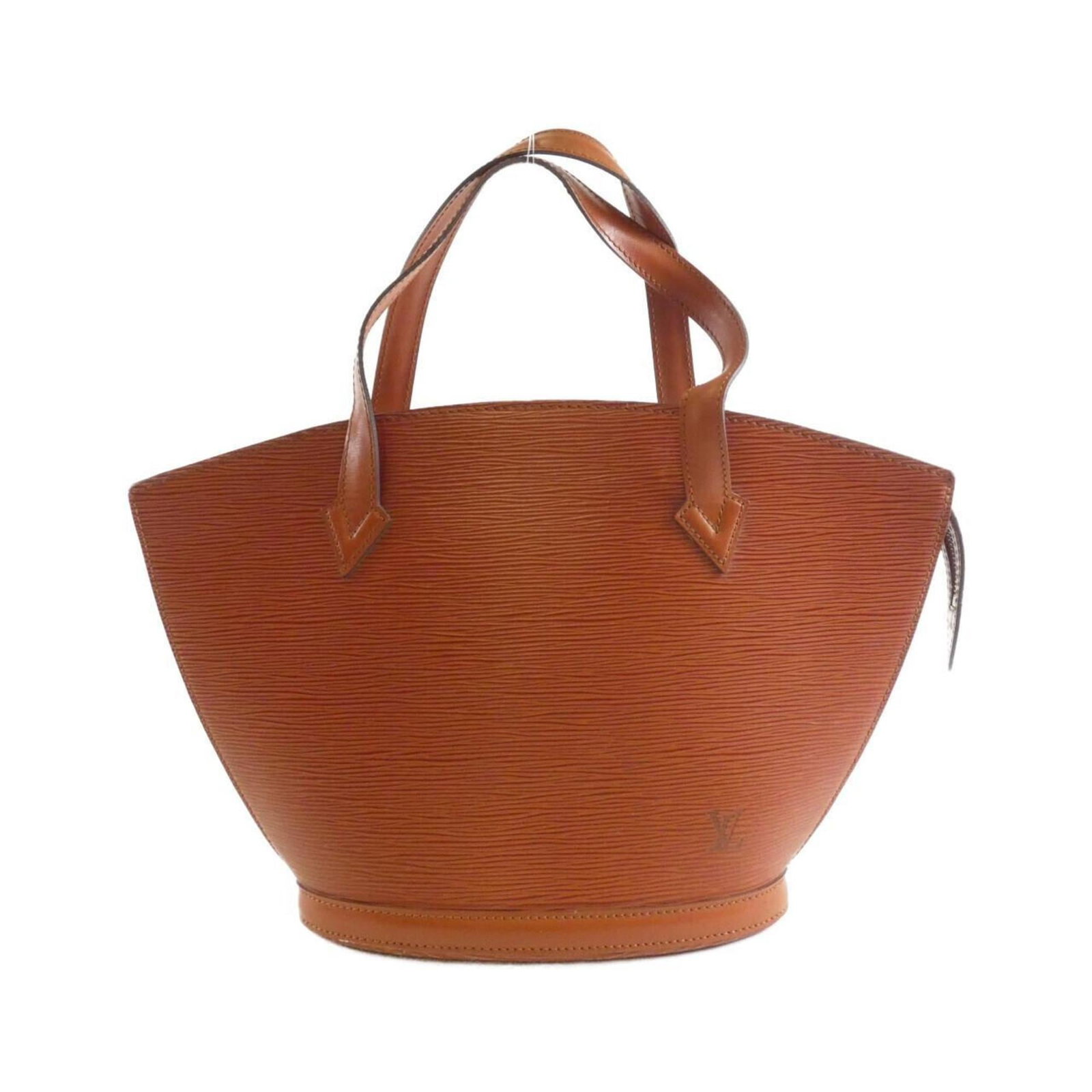 Handbag Louis Vuitton Leather: Handbag Louis Vuitton Leather 24cm x 38cm x 10cm / 9.44'' x 14.96'' x 3.93'' Brown calf leather handbag with gold hardware, available for purchase. This Louis Vuitton MPN M52273 features high-quality 