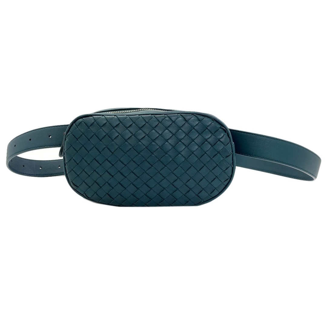 Bottega Veneta Intrecciato Hip Bag, Waist Bag Calf: Bottega Veneta Intrecciato Hip Bag, Waist Bag Calf Green Bottega Veneta Intrecciato Hip Bag with Calf Exterior. This hip bag features the iconic Intrecciato woven design in a vibrant green color. The