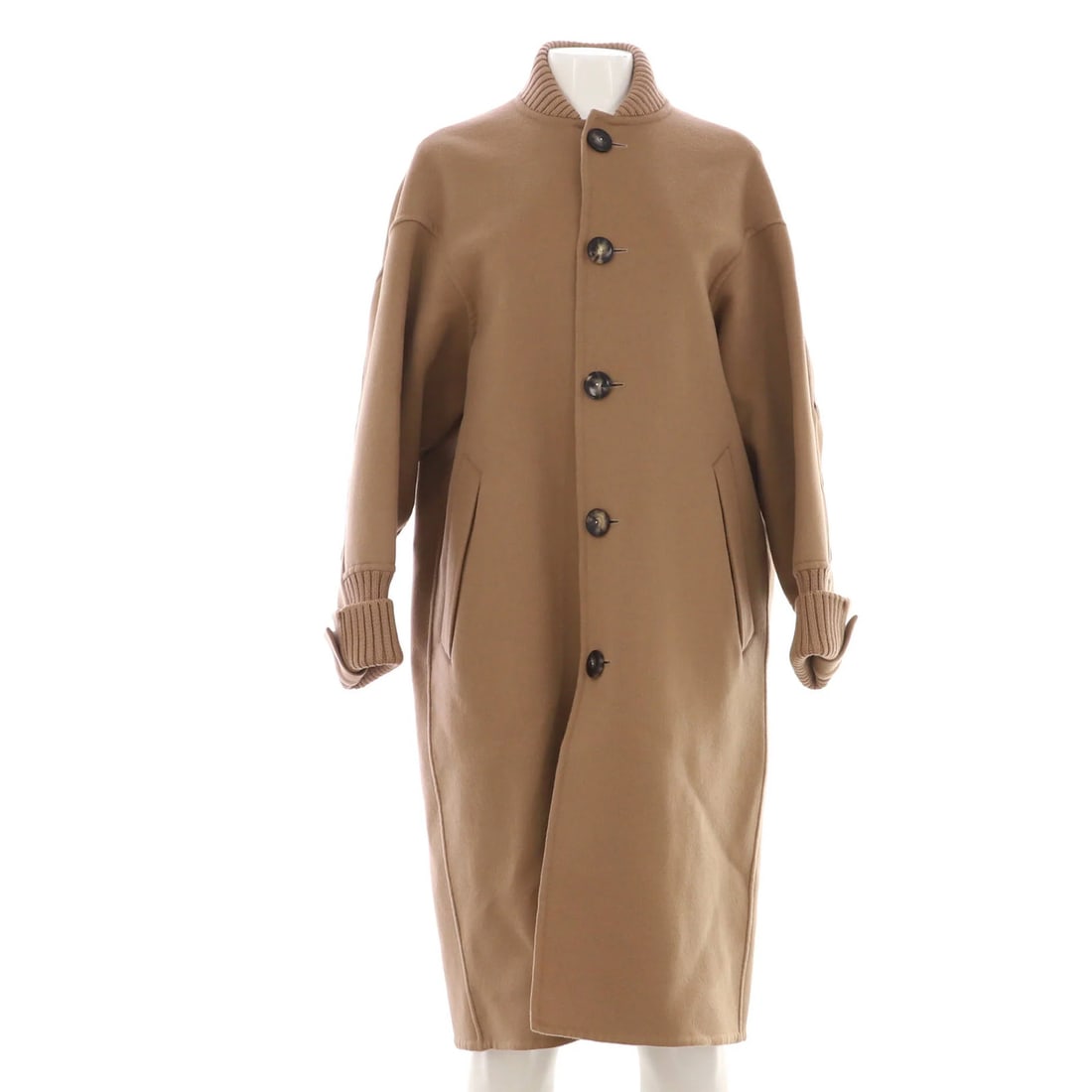 Louis Vuitton Women's Slouchy Long Bomber Coat Wool and Silk Blend: Louis Vuitton Women's Slouchy Long Bomber Coat Wool and Silk Blend Silk and wool blend construction adds depth to the classic design of this Louis Vuitton women's slouchy long bomber coat, featuring a