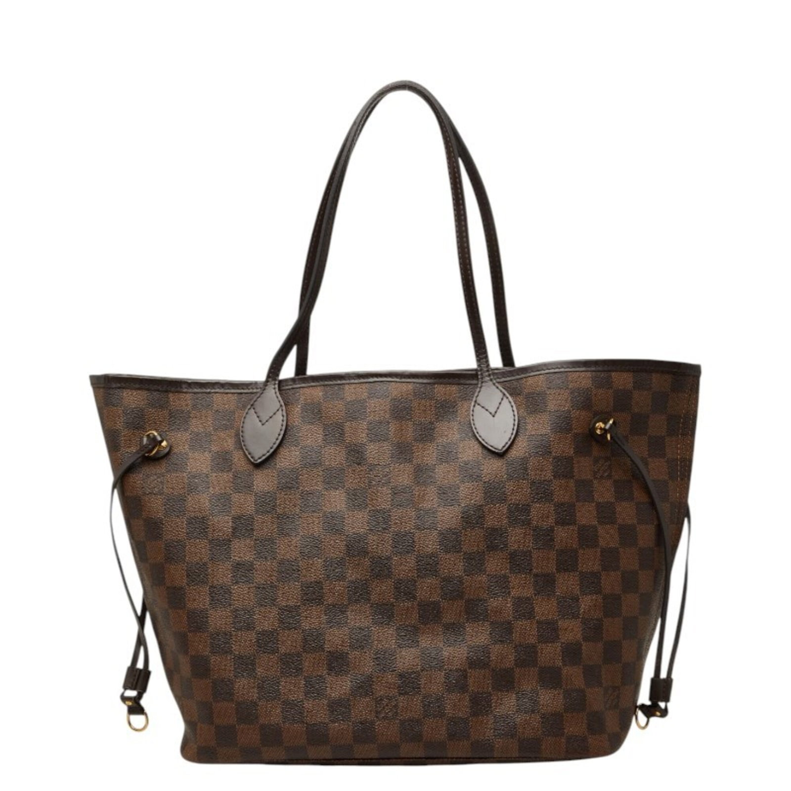 PVC leather tote bag from Louis Vuitton: PVC leather tote bag from Louis Vuitton This Louis Vuitton Damier tote bag features a unique PVC leather construction and rose ballerine closure, making it a stylish and eye-catching accessory. Measur
