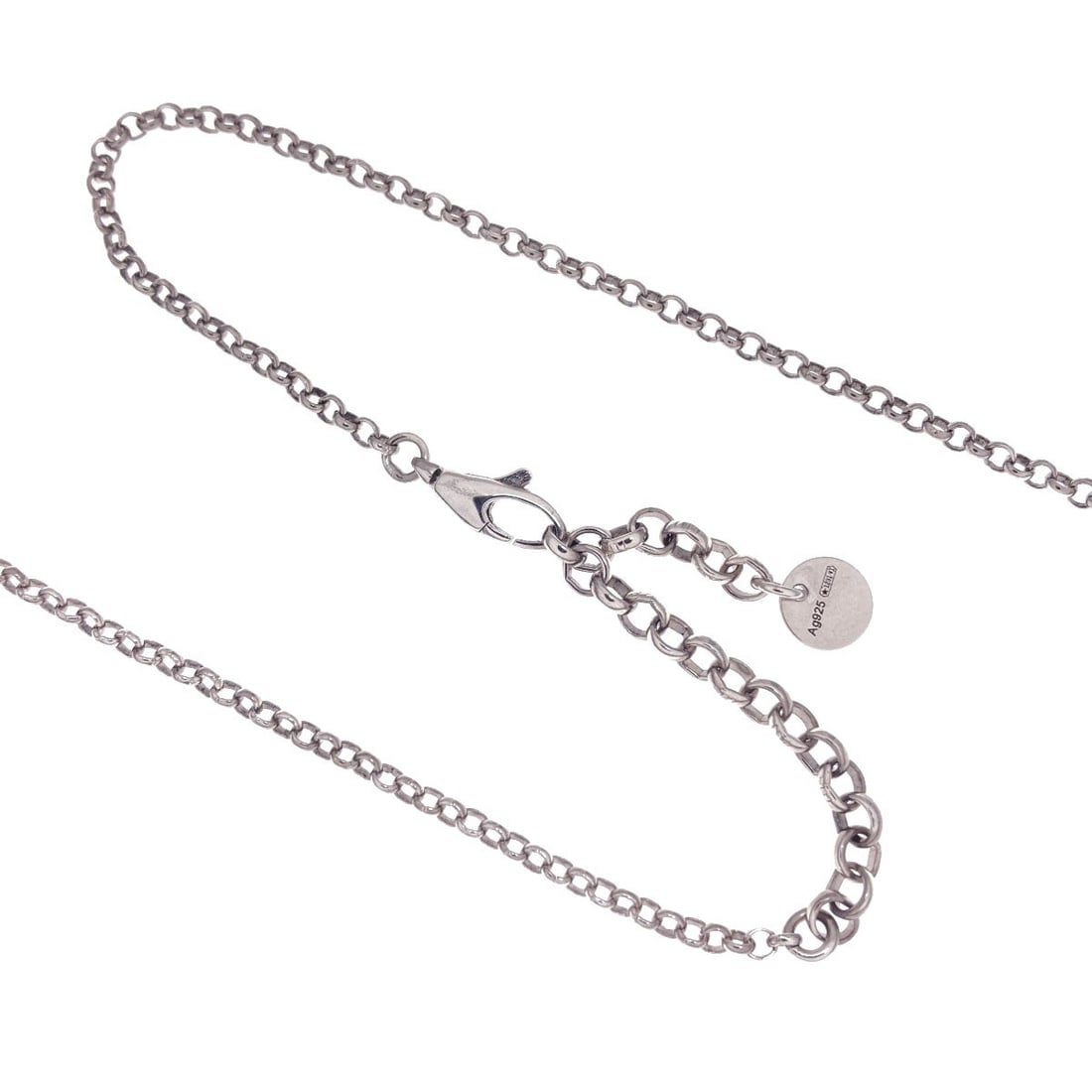 Interlocking G Necklace Silver Gucci - 3