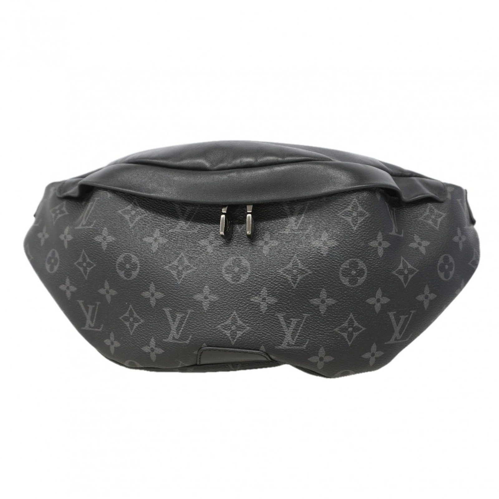 Vuitton Fanny Pack: Vuitton Fanny Pack Black Louis Vuitton fanny pack, measuring 19cm x 43cm x 2cm. This stylish accessory features the iconic monogram pattern and a sleek design that adds a touch of sophistication to an