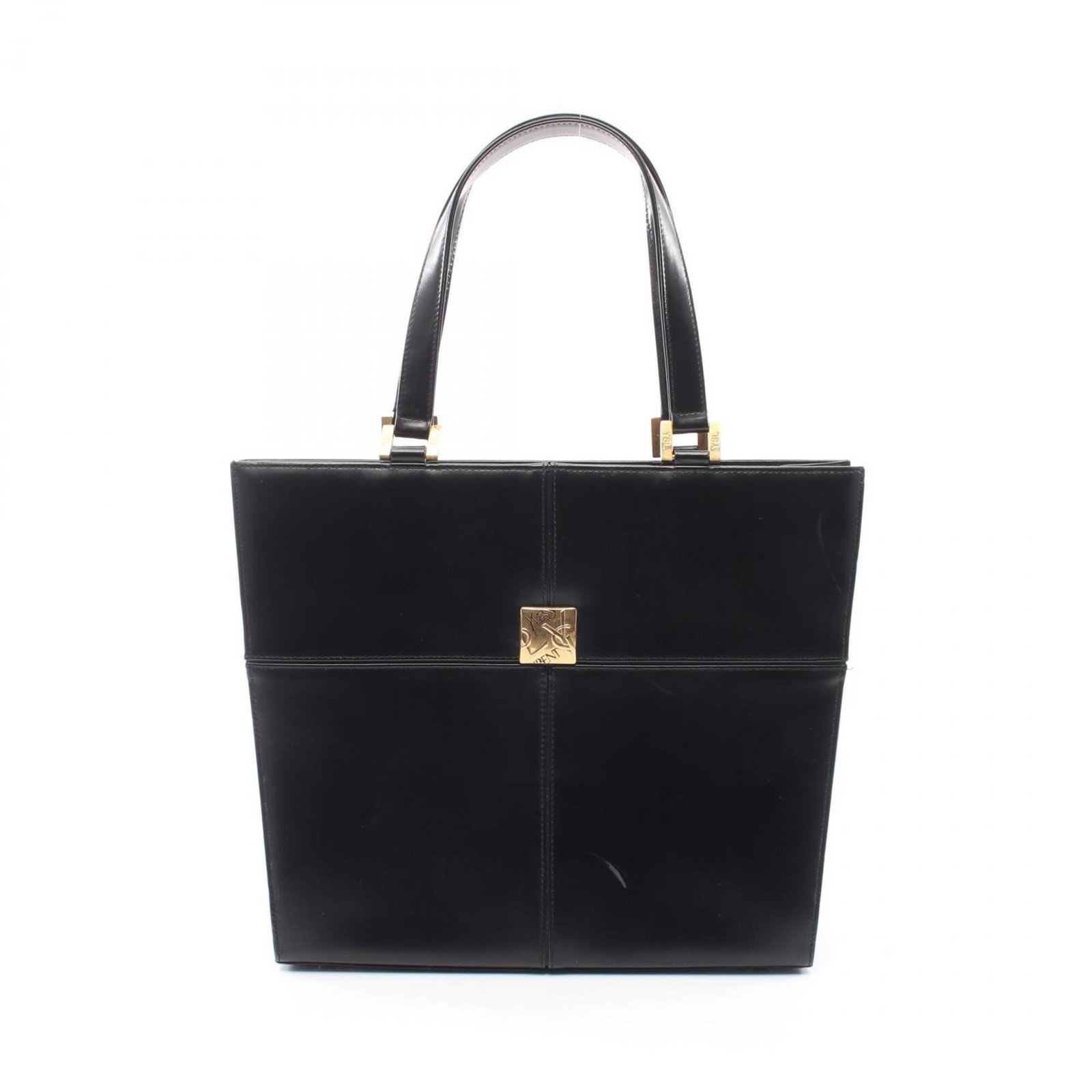 Saint Laurent Yves Handbag Leather Tote (1 of 12)