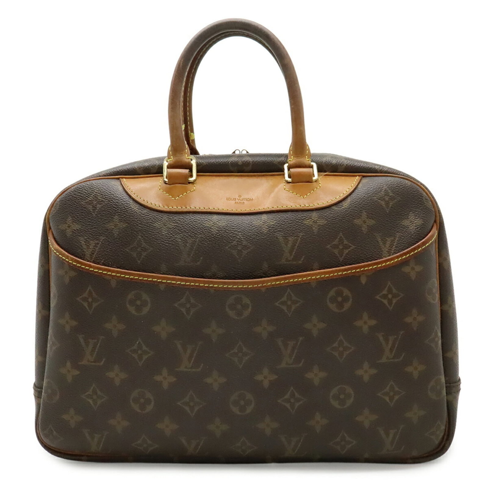 Vuitton Handbag Monogram Louis: Vuitton Handbag Monogram Louis Monogram Louis Vuitton Handbag. This brown monogram handbag features the iconic Louis Vuitton design, with a classic size and sleek dimensions. Made from high-quality ma