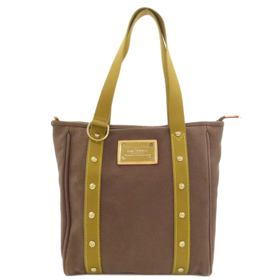 Louis Vuitton M40086 Antigua Line Hippo Mm Tote Bag Canvas (1 of 17)