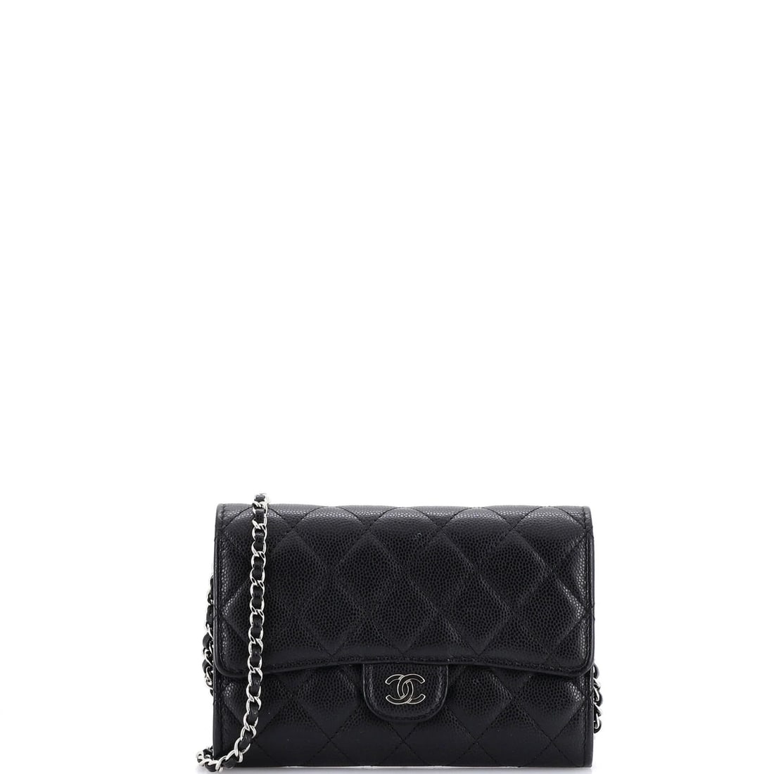 Caviar Mini Crossbody Bag Wallet Flap Quilted Chanel Classic: Caviar Mini Crossbody Bag Wallet Flap Quilted Chanel Classic Black Caviar Mini Crossbody Bag Wallet Flap Quilted Chanel Classic features a sleek, quilted design and gold-tone hardware. Made from high-