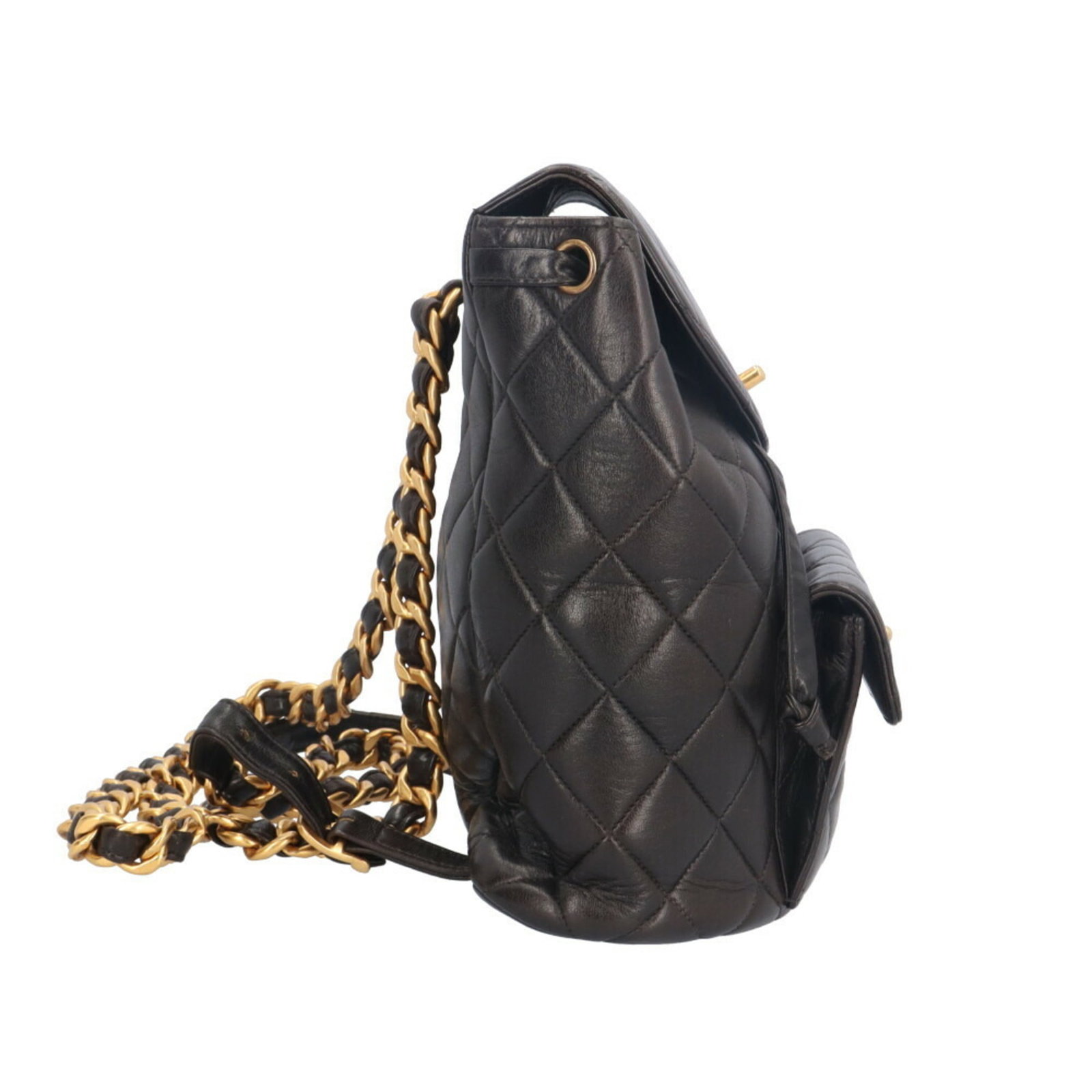 Leather Backpack by Chanel - 4
