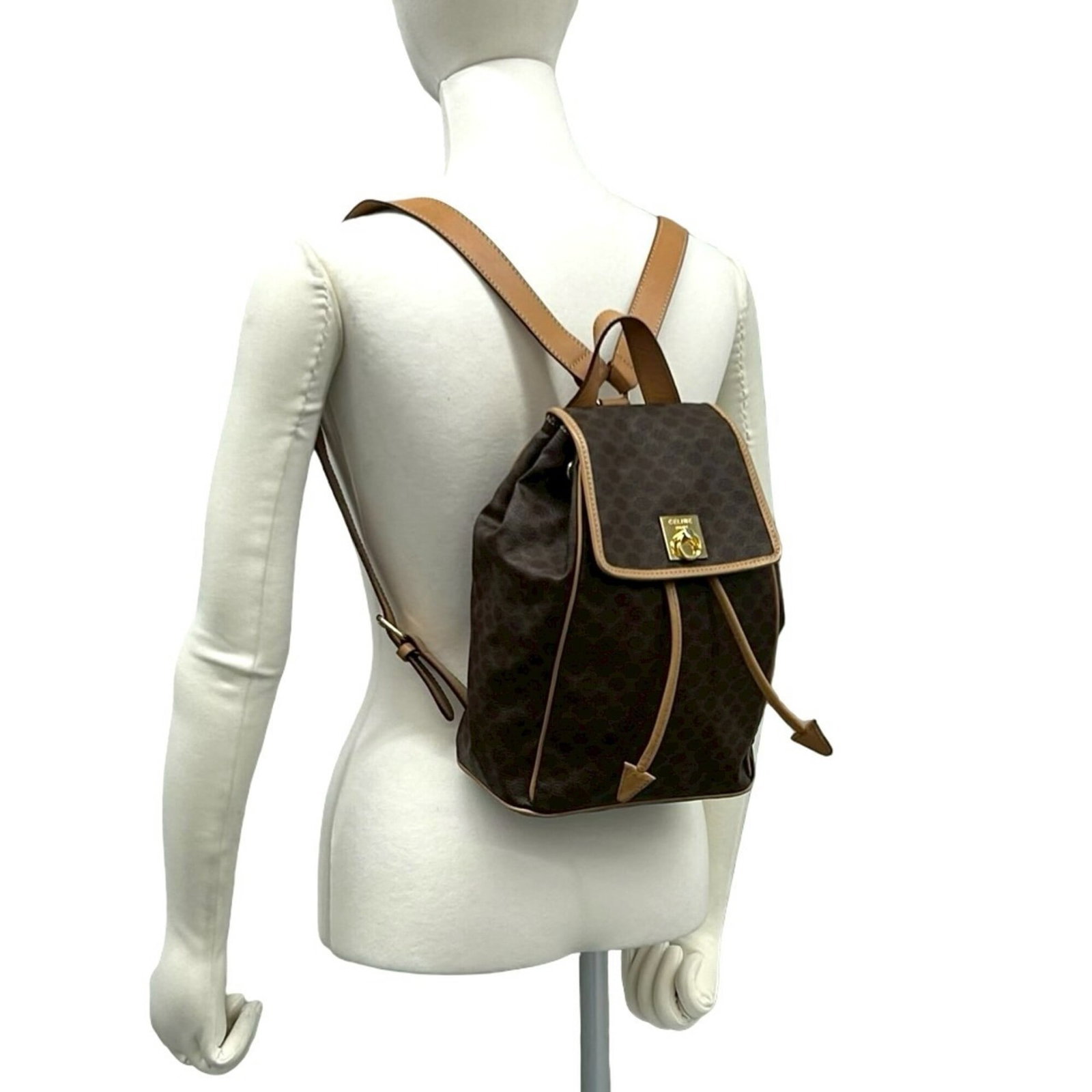 PVC Leather Backpack Celine - 2