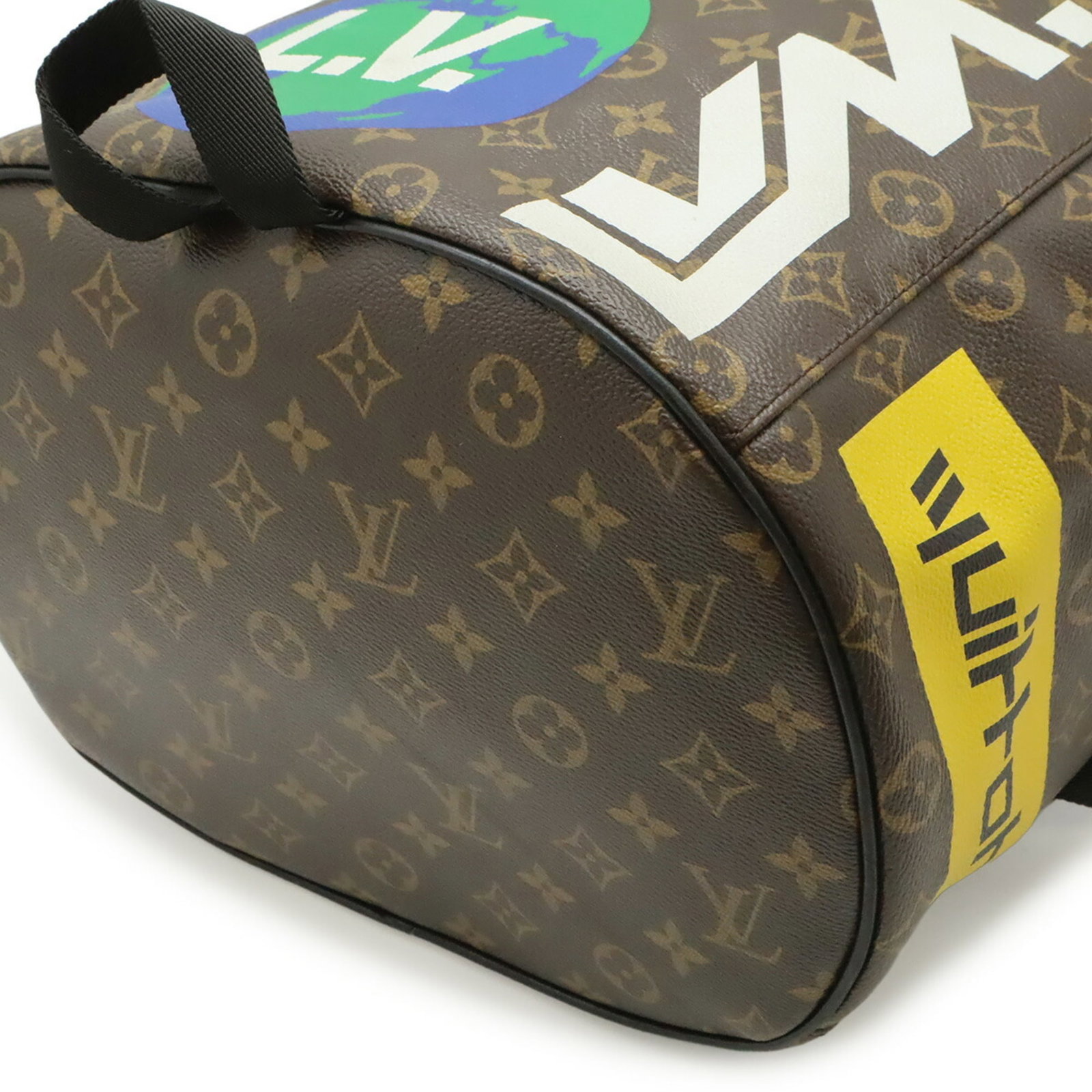 Monogram Leather Vuitton Backpack Louis - 4