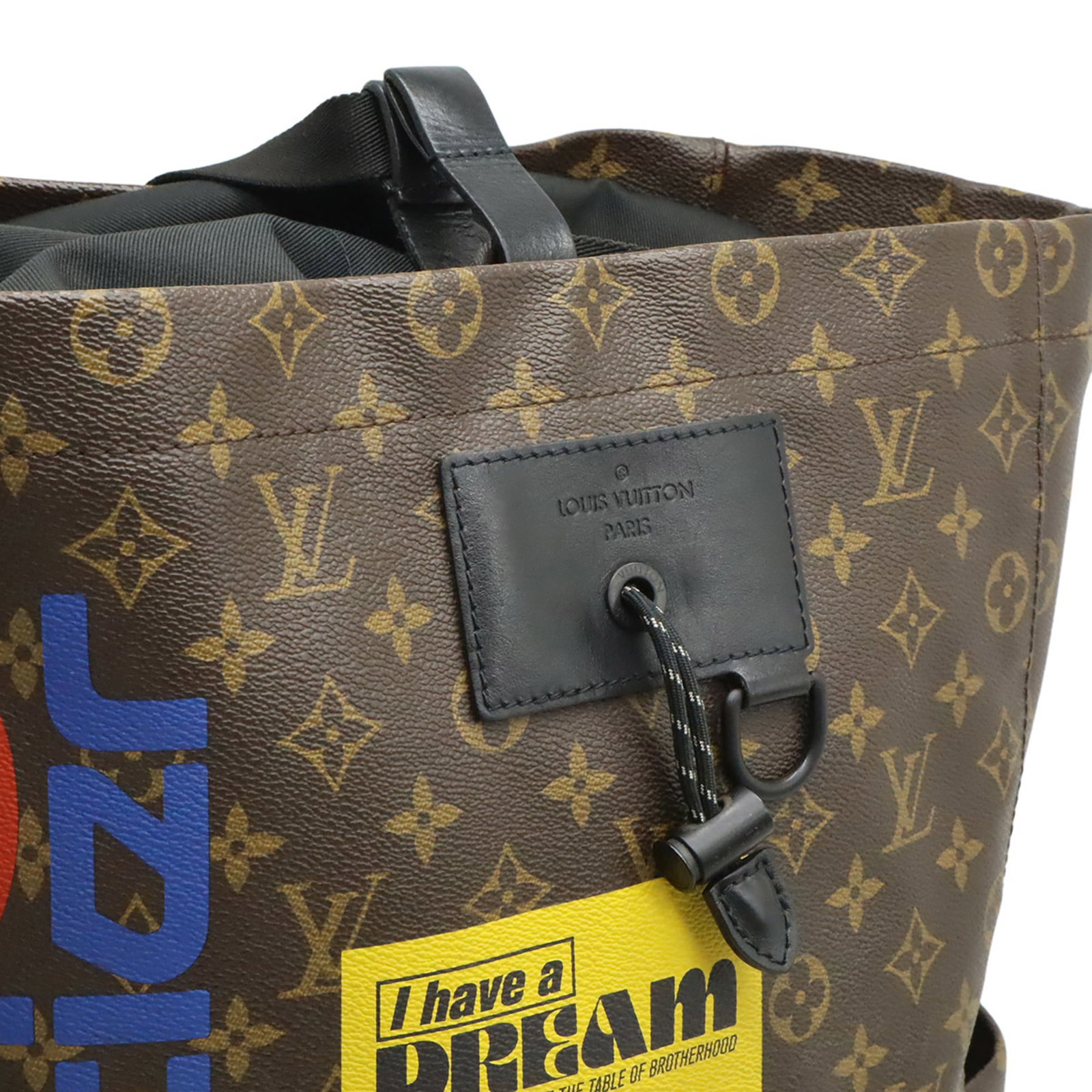 Monogram Leather Vuitton Backpack Louis - 7