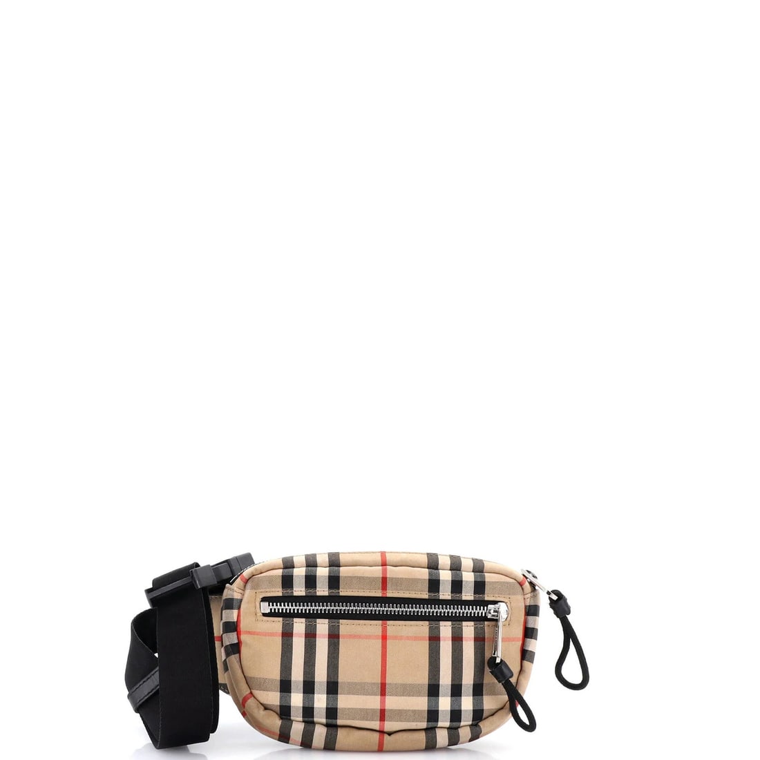 Small vintage check canvas bag from Burberry Cannon (1 of 7)