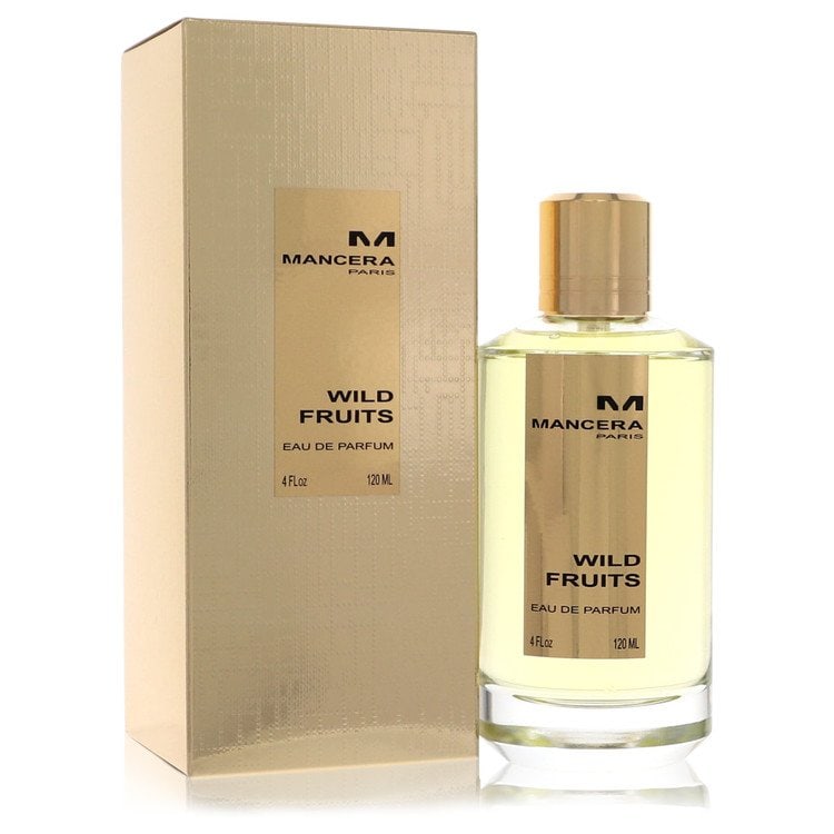 Mancera Wild Fruits by Mancera Eau De Parfum Spray (Unisex) 4 oz: Mancera Wild Fruits by Mancera Eau De Parfum Spray (Unisex) 4 oz Mancera's Wild Fruits eau de parfum spray is a floral and fruity fragrance created by perfumer Pierre Montale, released in 2011. This u