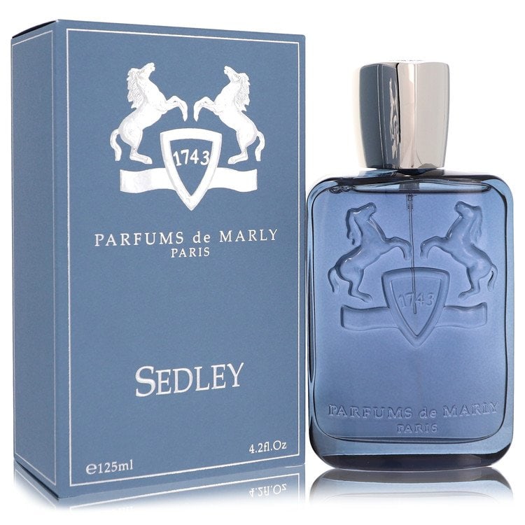 Sedley by Parfums De Marly Eau De Parfum Spray 4.2 oz: Sedley by Parfums De Marly Eau De Parfum Spray 4.2 oz Sedley by Parfums De Marly Eau De Parfum Spray, crafted for Nordstrom's spring line in 2019, combines fresh citrus notes with a touch of spice. Th