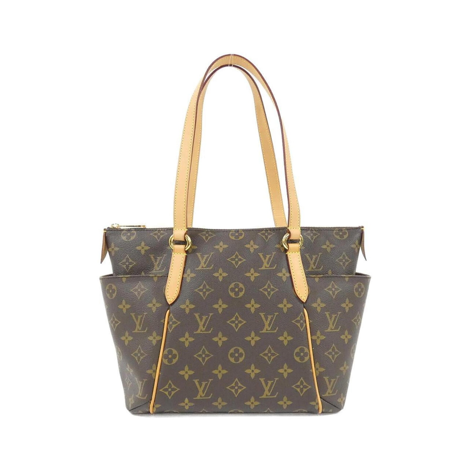 Coated canvas handbag louis vuitton: Coated canvas handbag louis vuitton Marron coated canvas handbag with gold hardware, measuring 24cm x 35cm x 14cm. This Louis Vuitton MPN M56688 features a classic design and premium materials. A styl