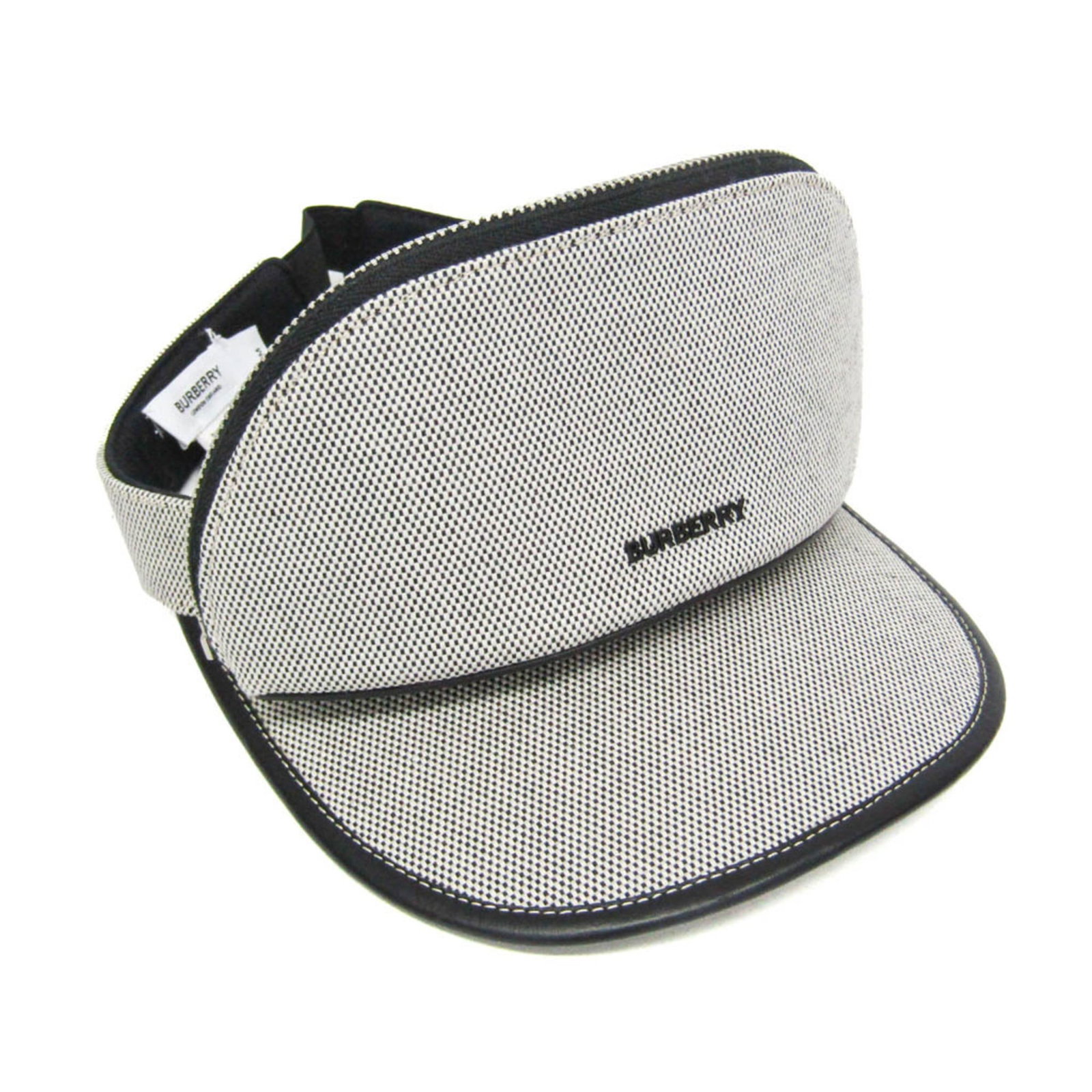 Cotton Leather BURBERRY VISOR SUN (1 of 17)