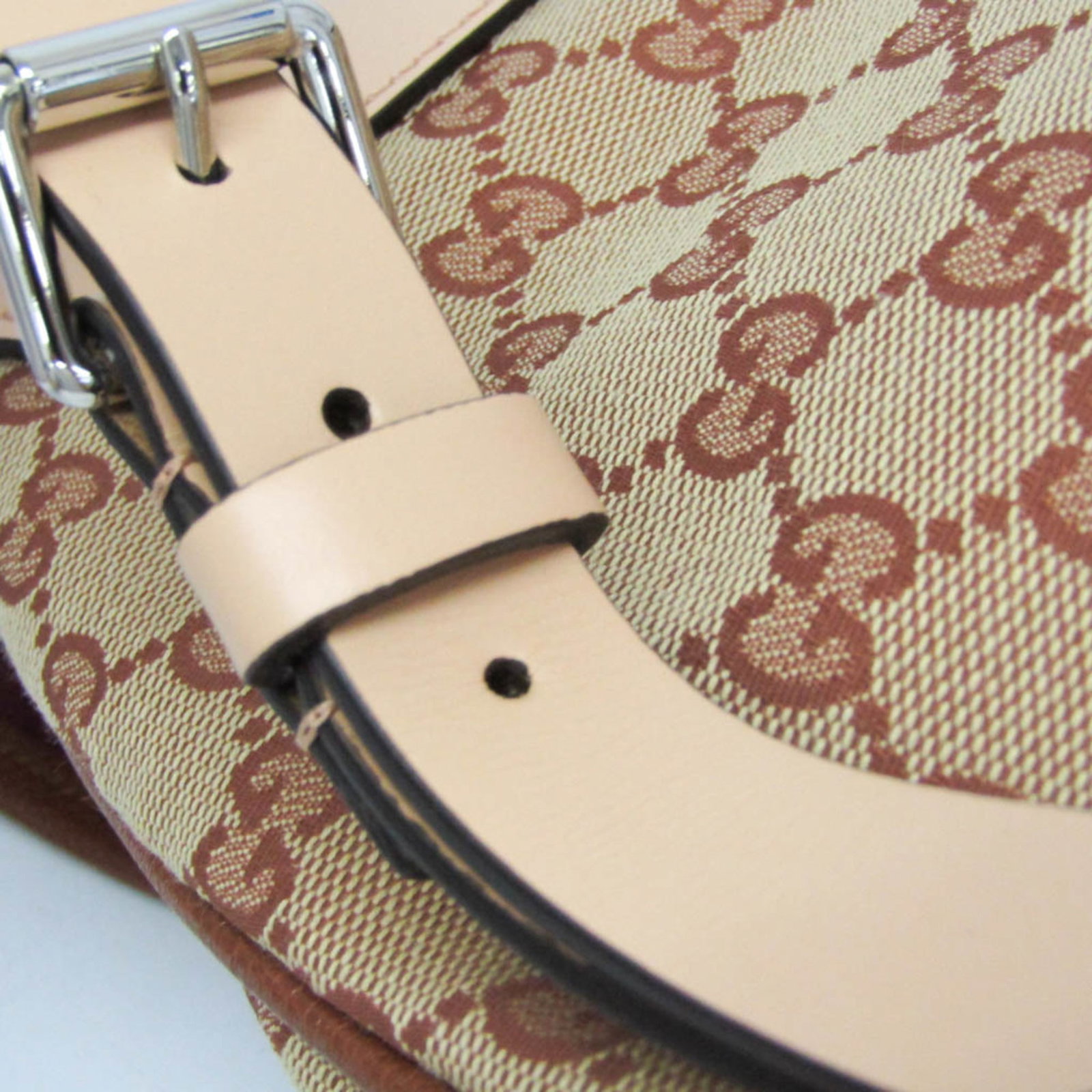 Canvas leather backpack from Gucci - 10