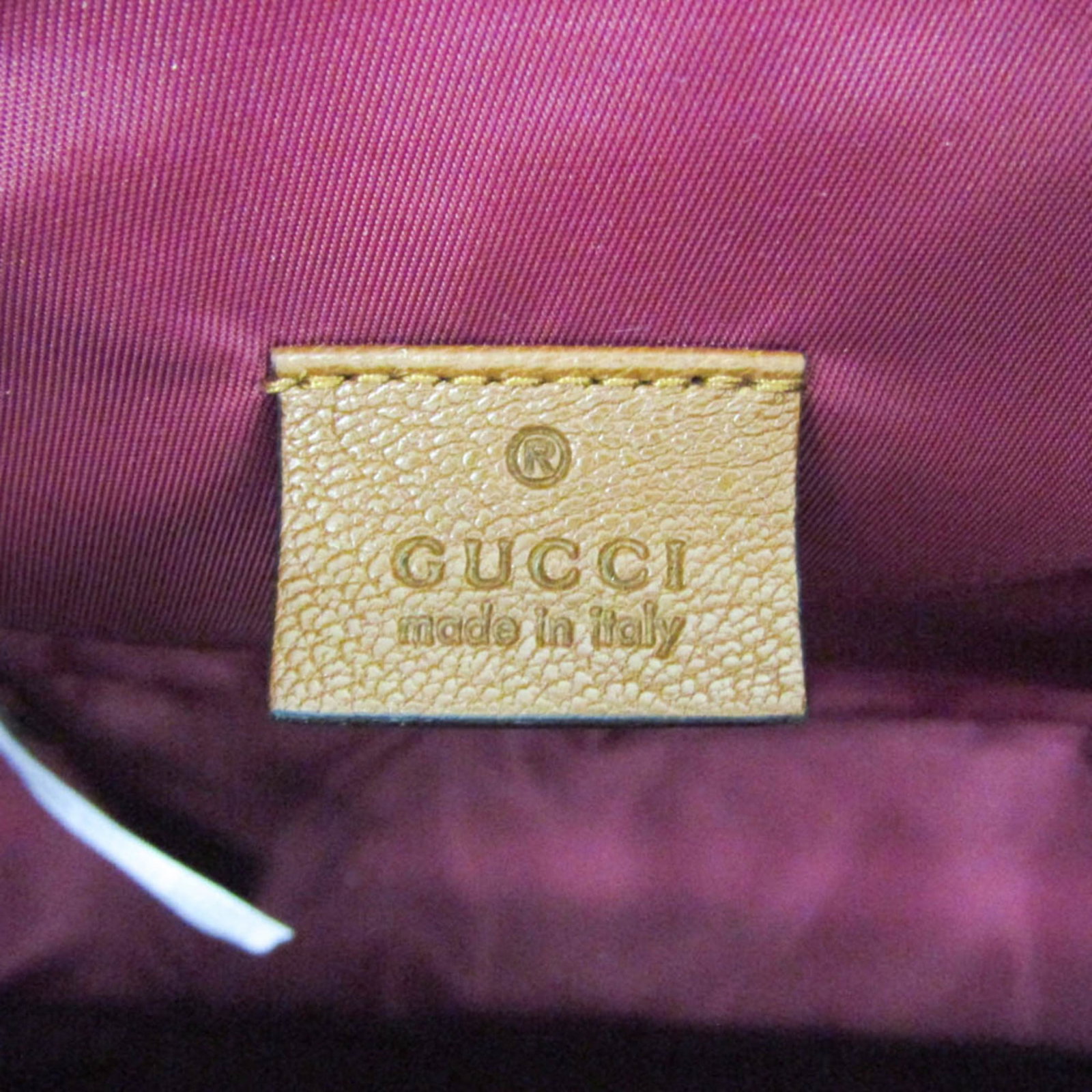 Canvas leather backpack from Gucci - 12