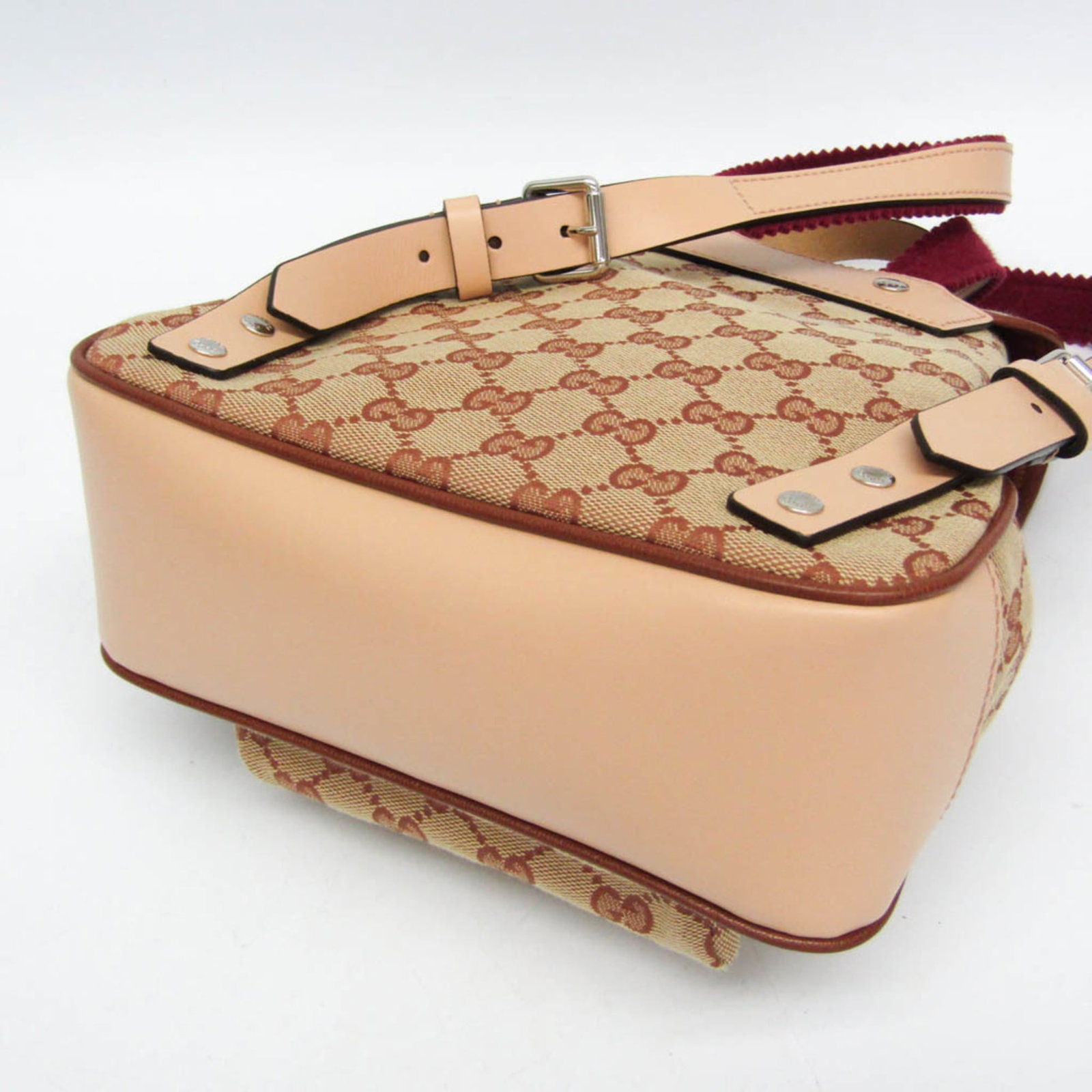 Canvas leather backpack from Gucci - 5