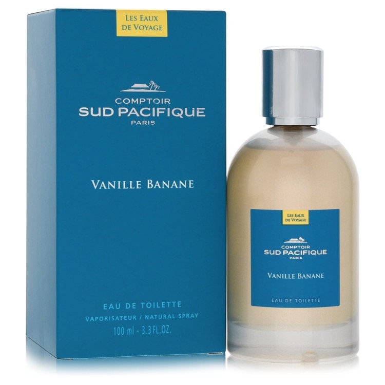 Comptoir Sud Pacifique Vanille Banana by Comptoir Sud Pacifique Eau De Toilette Spray 3.4 oz: Comptoir Sud Pacifique Vanille Banana by Comptoir Sud Pacifique Eau De Toilette Spray 3.4 oz Vanille Banane by Comptoir Sud Pacifique Eau De Toilette Spray offers a warm and welcoming scent, opening