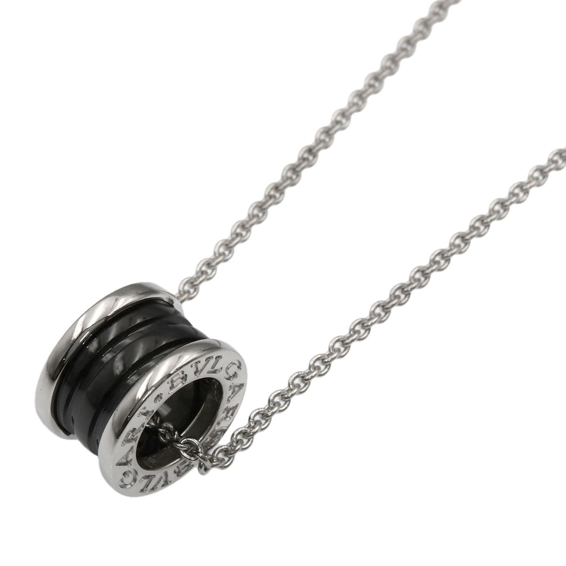 Silver B.zero1 Save Necklace Ceramic Children Bvlgari (1 of 7)