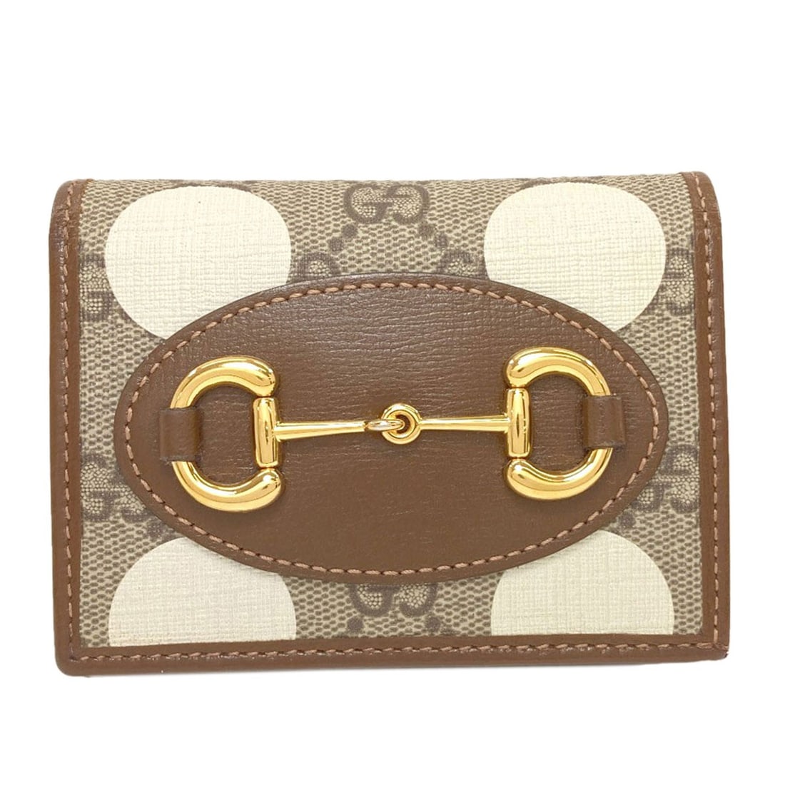 Horsebit Bifold Wallet Leather Coin Pocket 1955 Gucci 621887: Horsebit Bifold Wallet Leather Coin Pocket 1955 Gucci 621887 1955 Gucci Bifold Wallet with Coin Pocket - A classic leather wallet from the iconic Italian fashion house, featuring a timeless bifold des